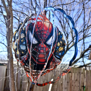spider guy printed wind spinner