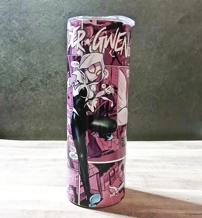 Web Girl Printed  20 oz. Tumbler