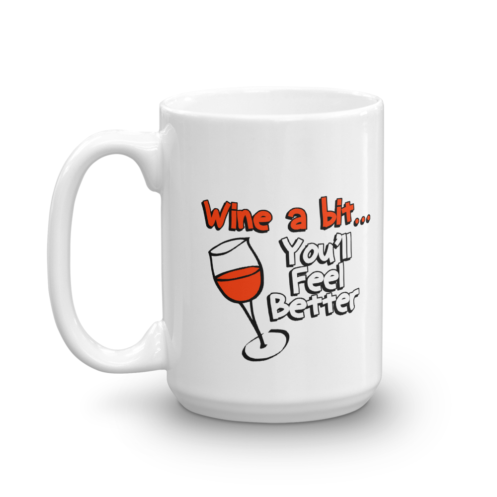 Wine a Bit Mug