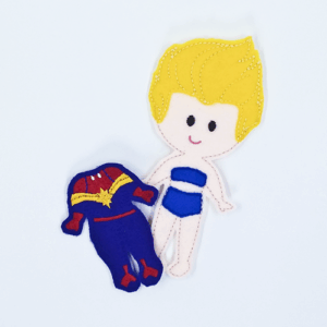 CM flat dress-up doll