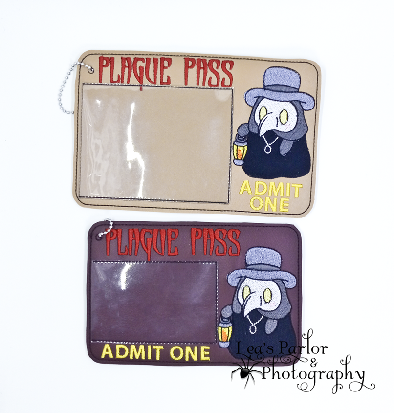 Plague Pass ID/Vaccination Holder