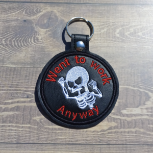 went to work anyway key fob