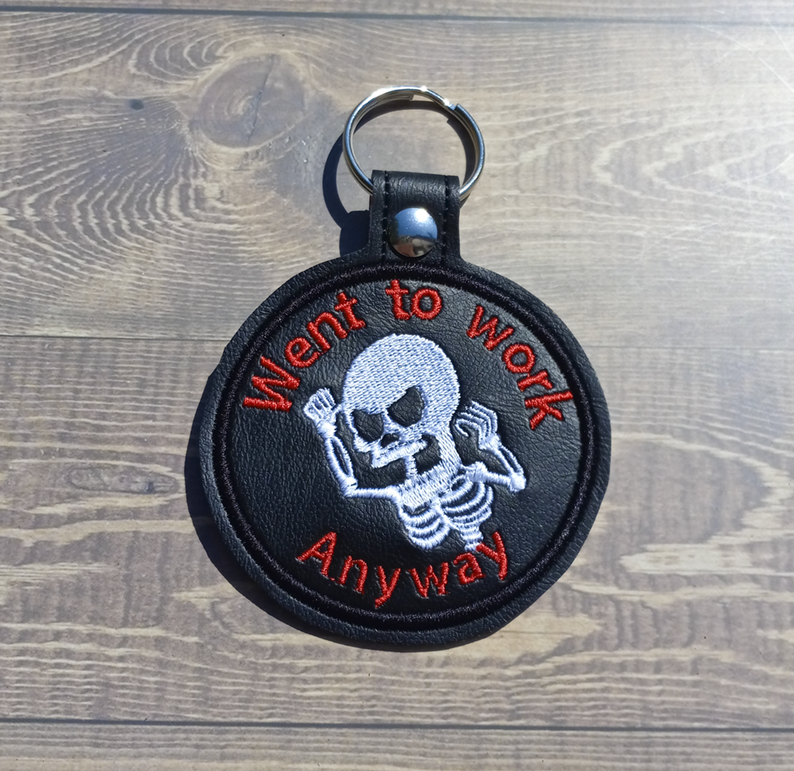went to work anyway key fob