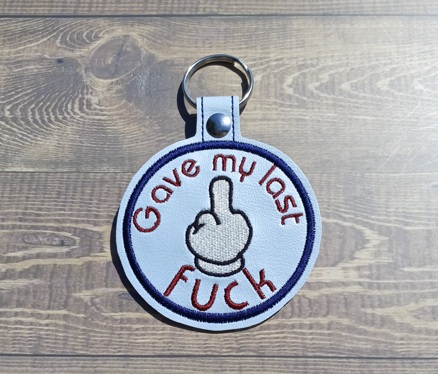 Gave My Last F*ck Key Fob