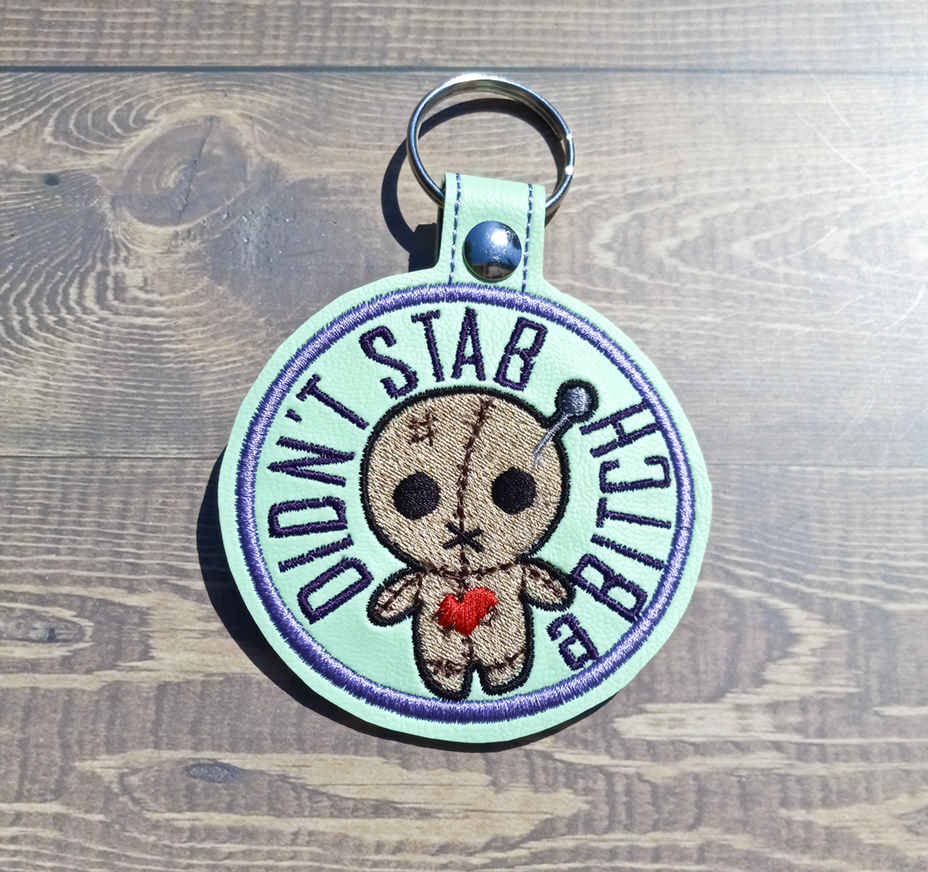 voodoo doll key fob