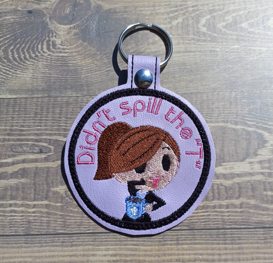 cartoon character key fob