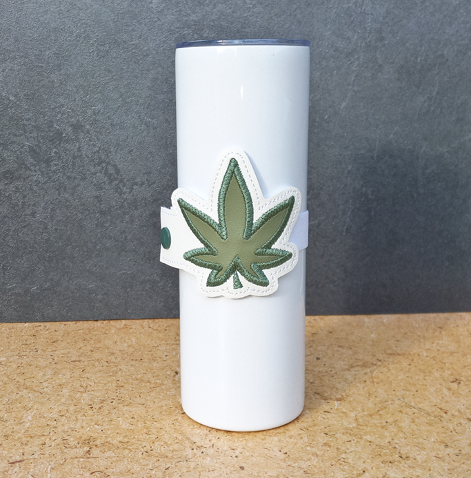 pot leaf drink wrap