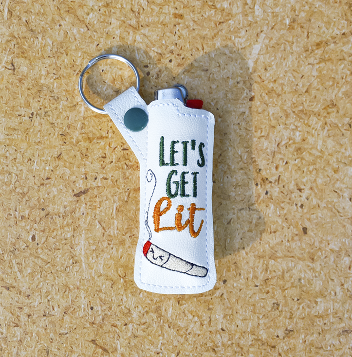 Let's Get Lit Lighter holder