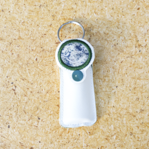 Appliqued Cannabis Lighter Holder