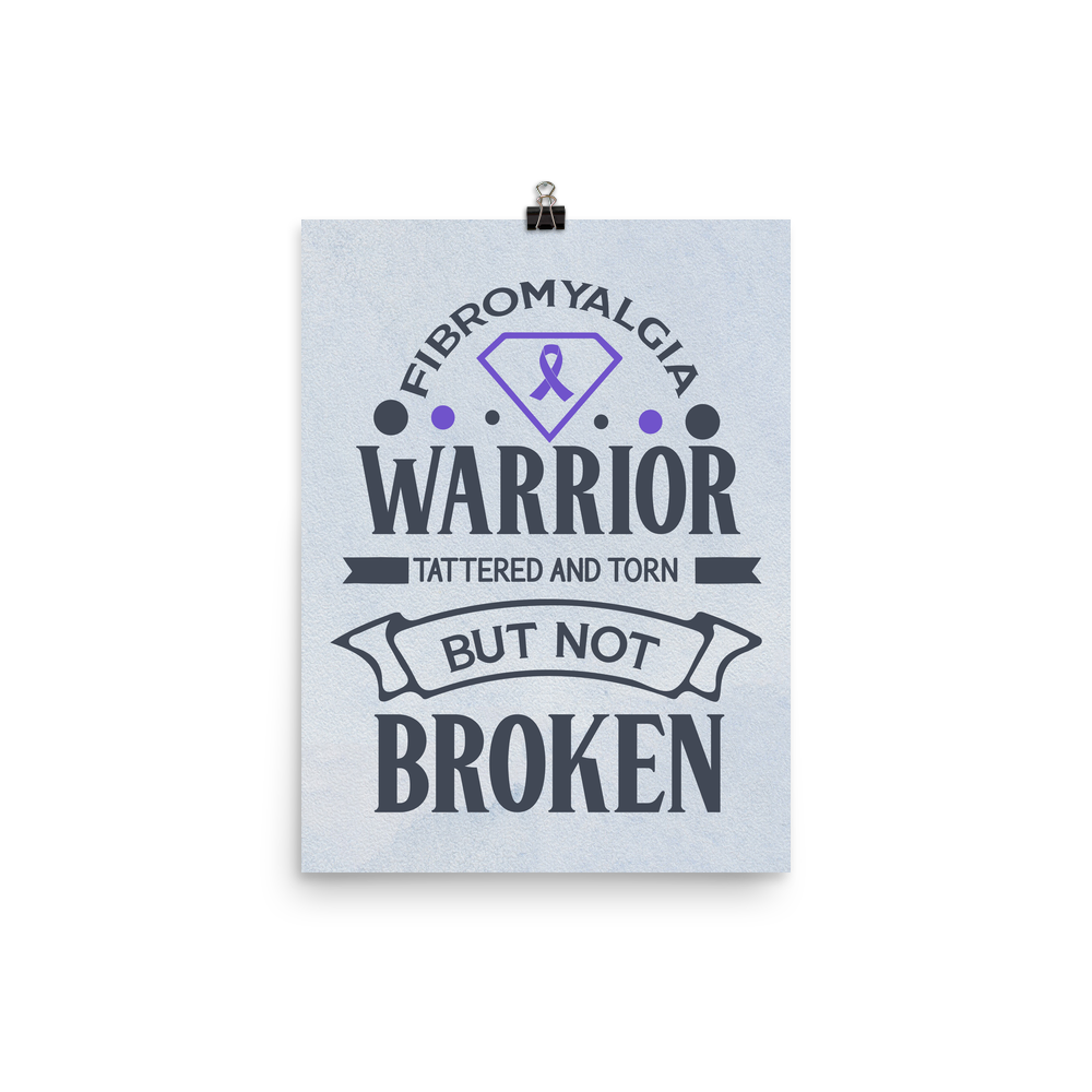 Fibromyalgia Warrior Print