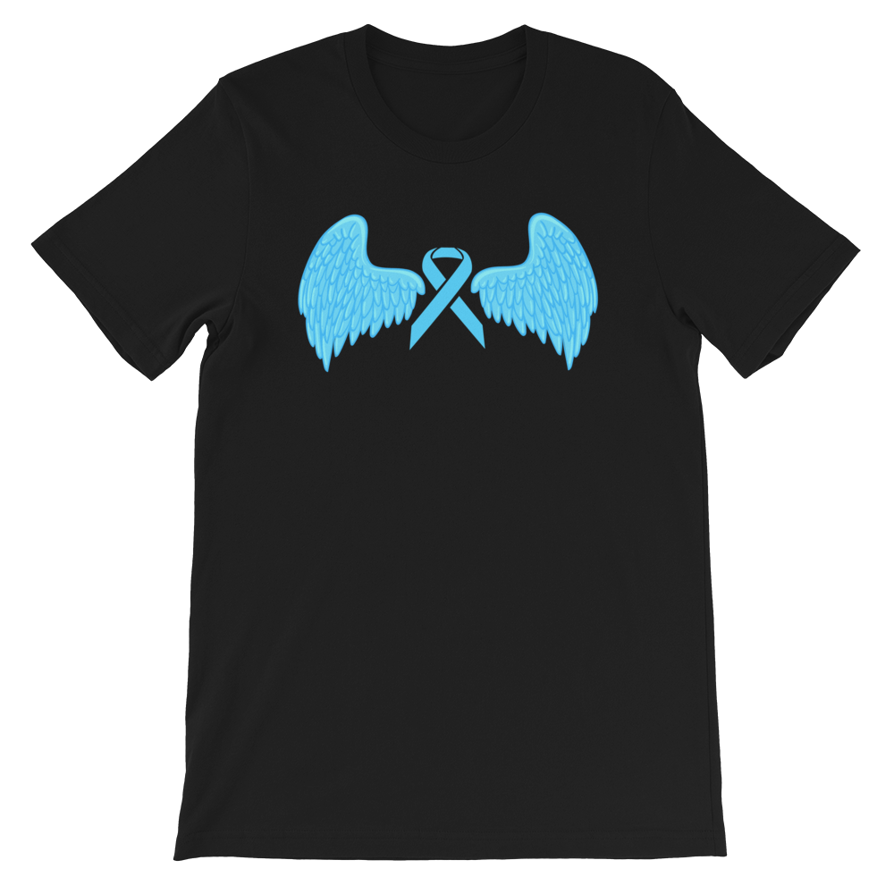 addiction winged ribbon shirt