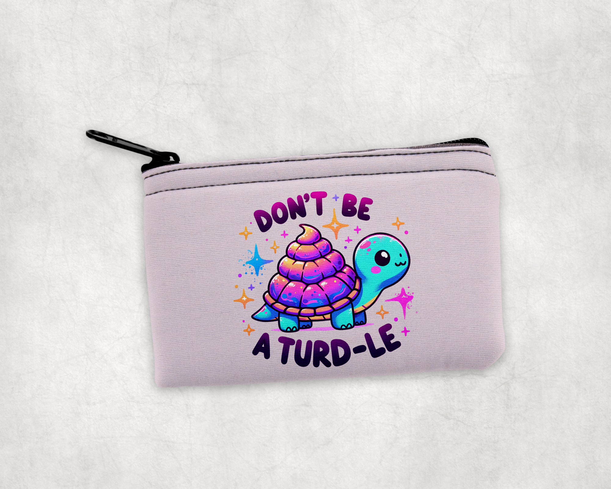 Turtle poo adult bag