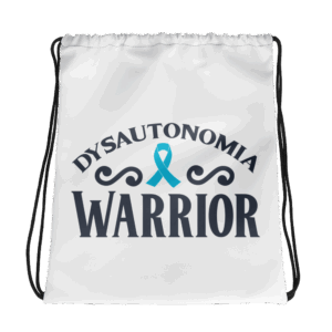 Dysautonomia Warrior Drawstring Bag