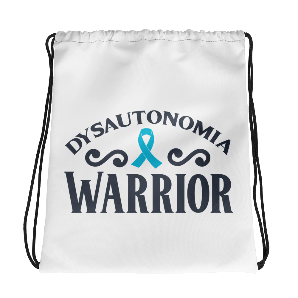 Dysautonomia Warrior Drawstring Bag
