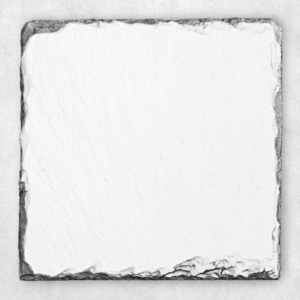square slate coaster