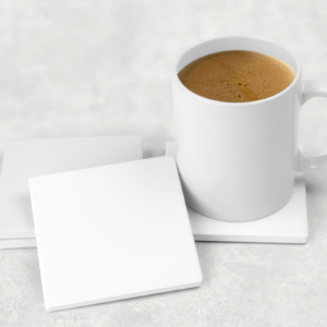 Ceramic square ceramic coasters