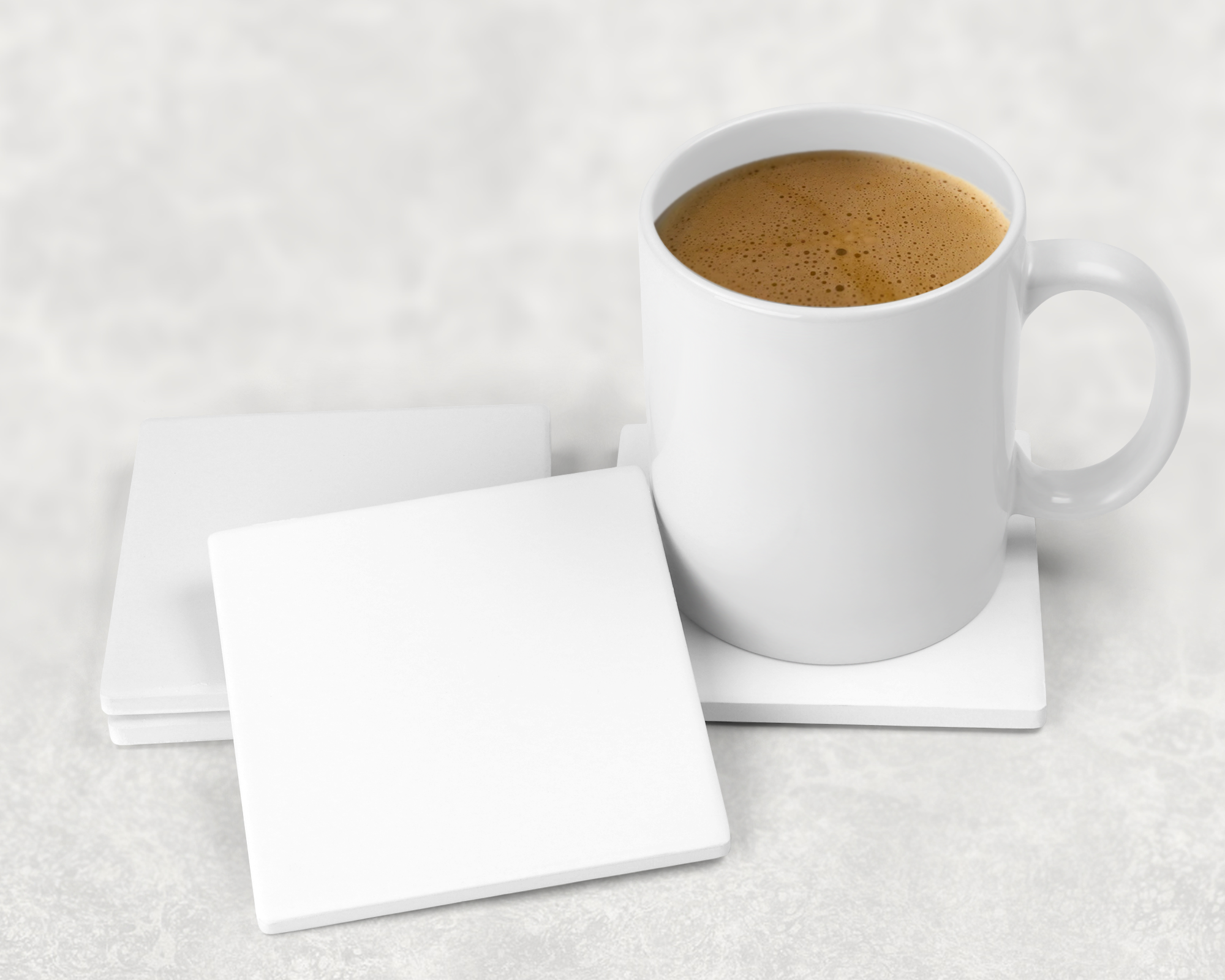 Ceramic square ceramic coasters