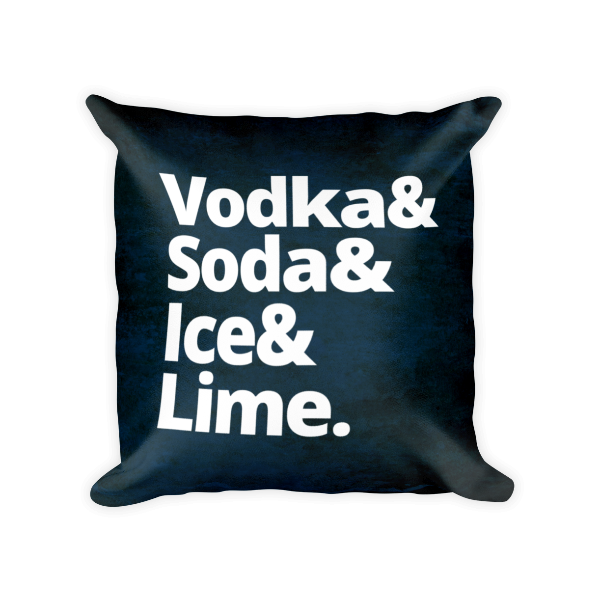 Vodka Soda Throw Pillow