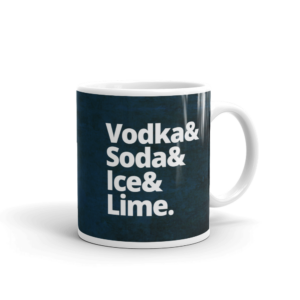 Vodka soda mug