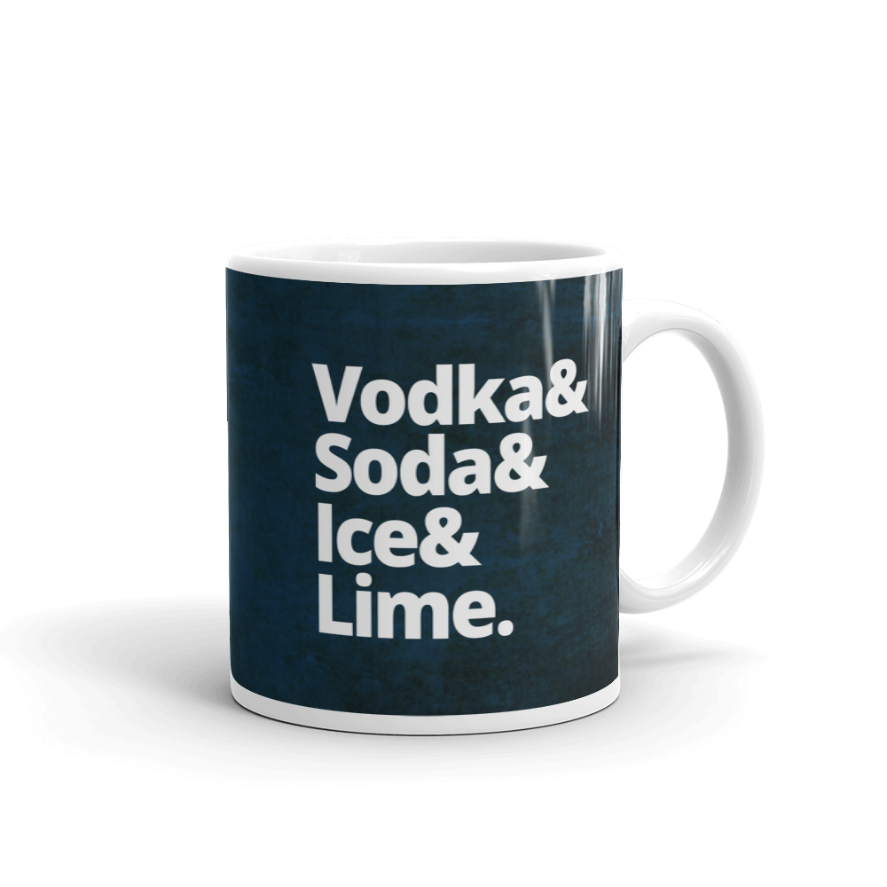 Vodka soda mug