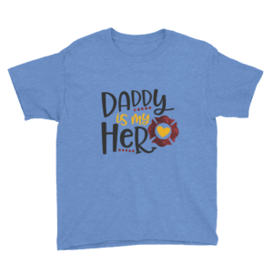Daddy Hero-Firefighter Shirt