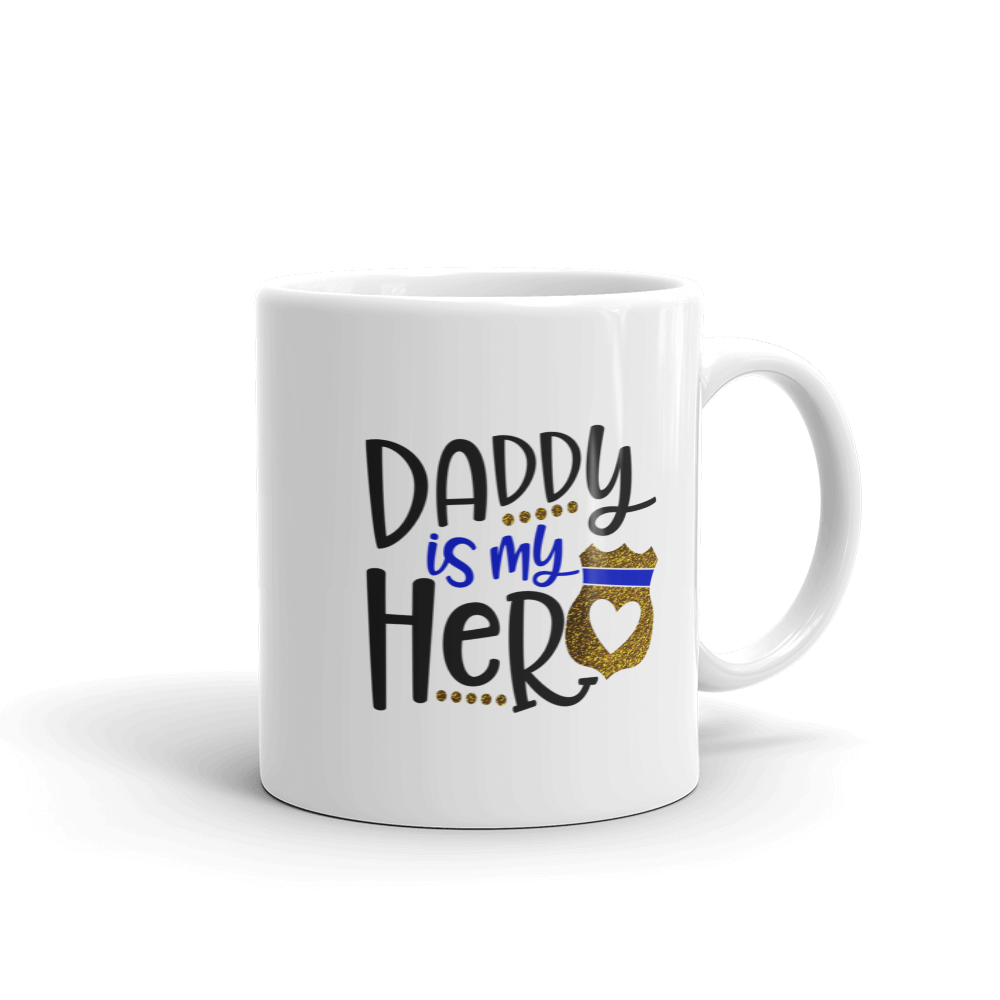 Police Officer Daddy is My Hero Mug