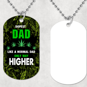 Dopest aluminum dog tag