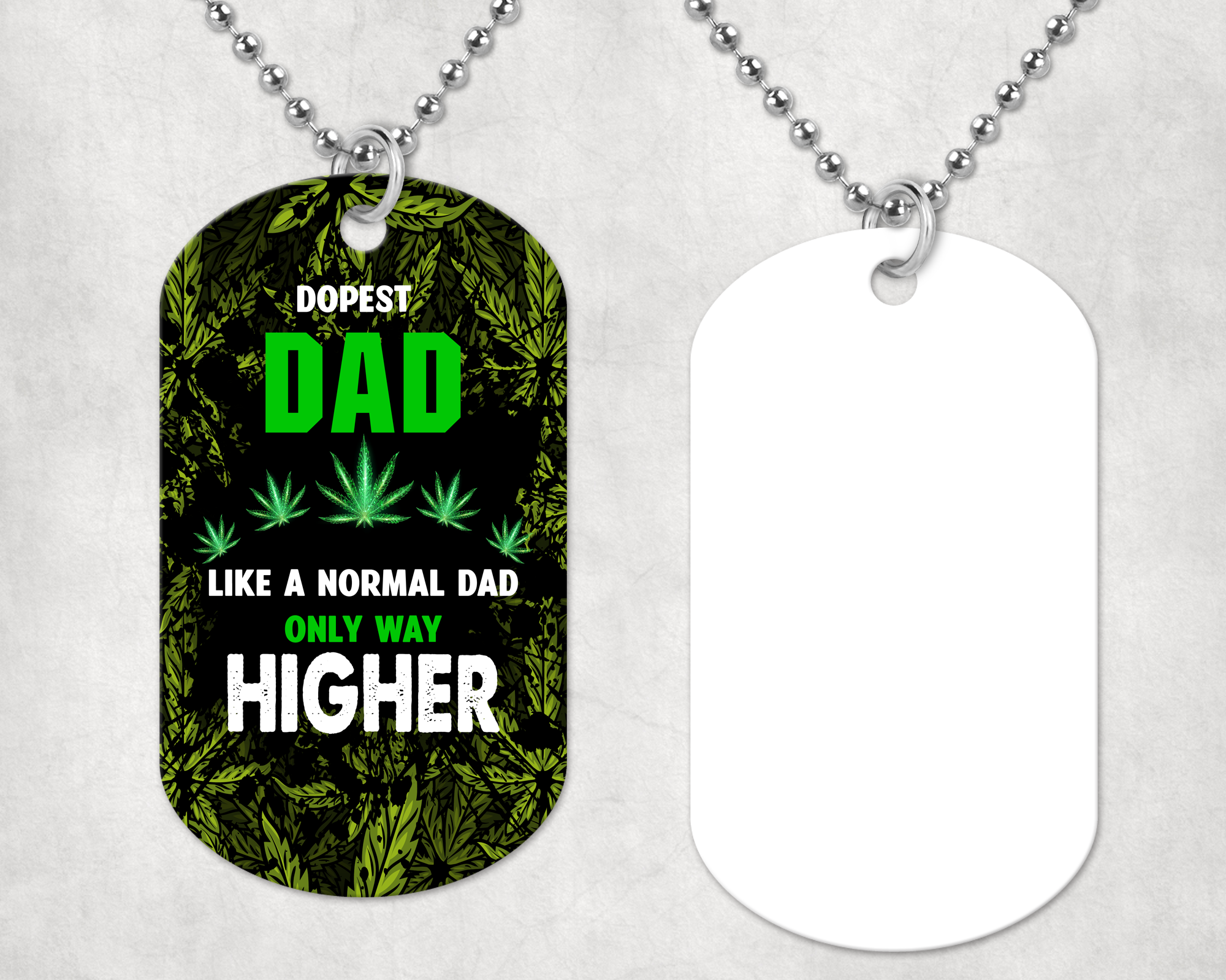 Dopest aluminum dog tag