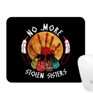 No more stolen sisters mousepad mockup