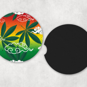 Pot cloud car coasters