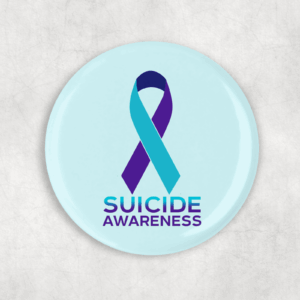 suicide awareness button