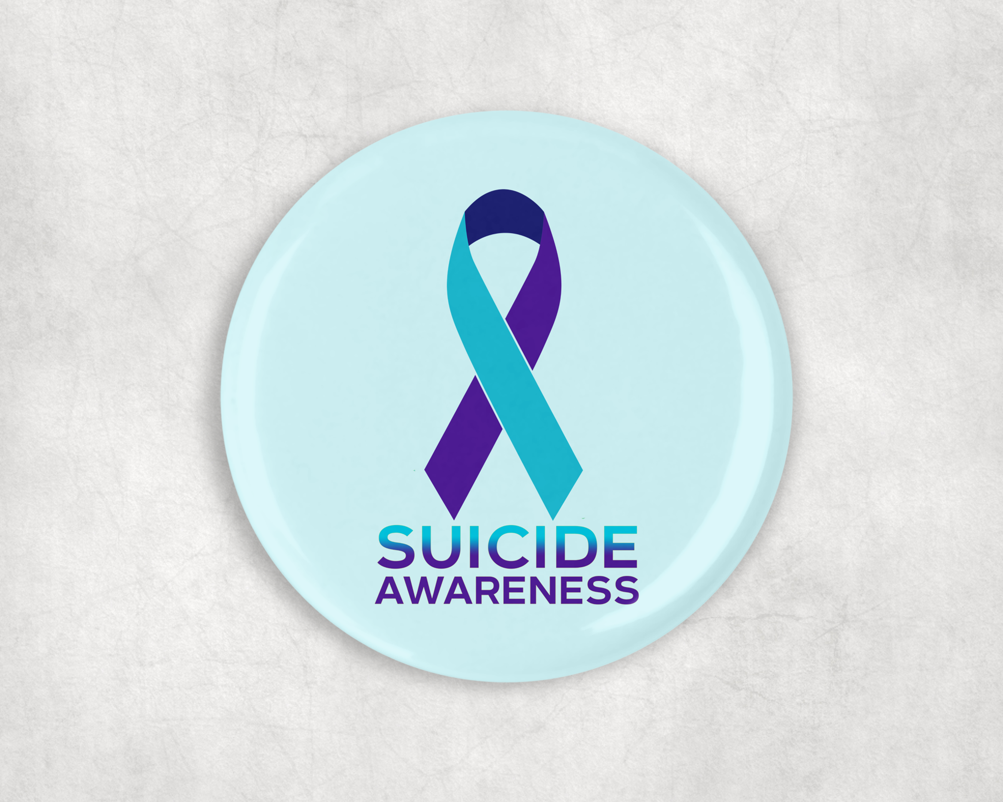 suicide awareness button
