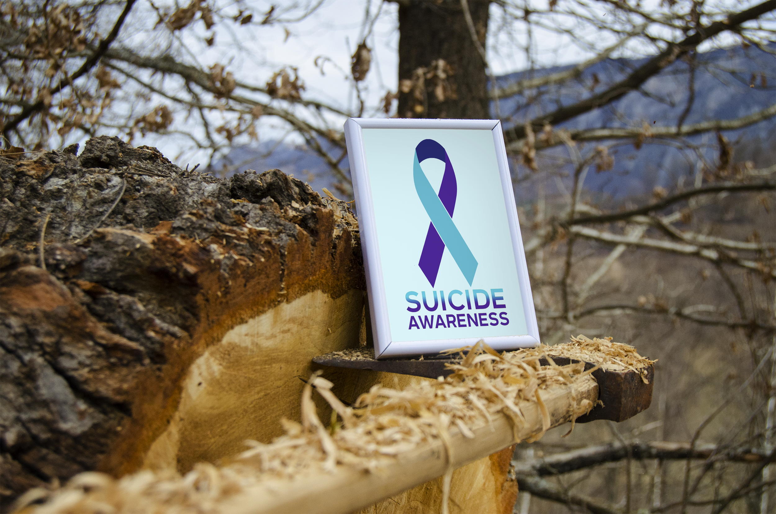 suicide awareness print