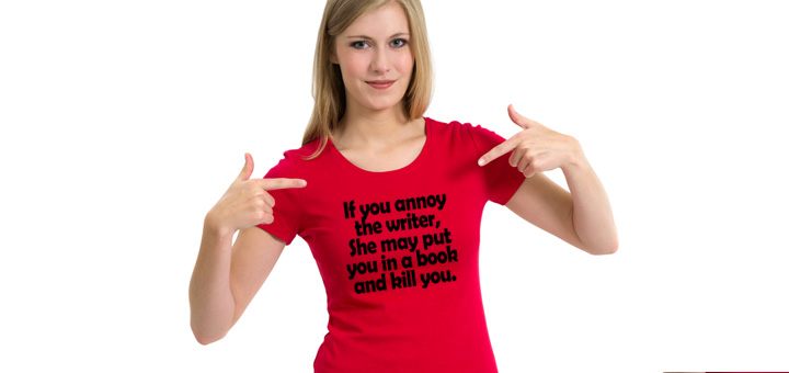 If You Annoy The Writer Shirt Mockup