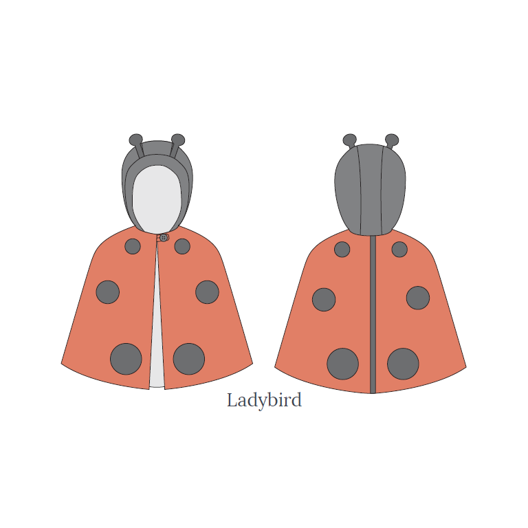 Ladybug cape picture