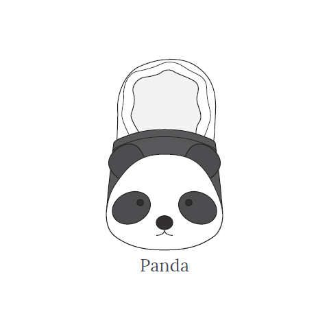panda shoes picture