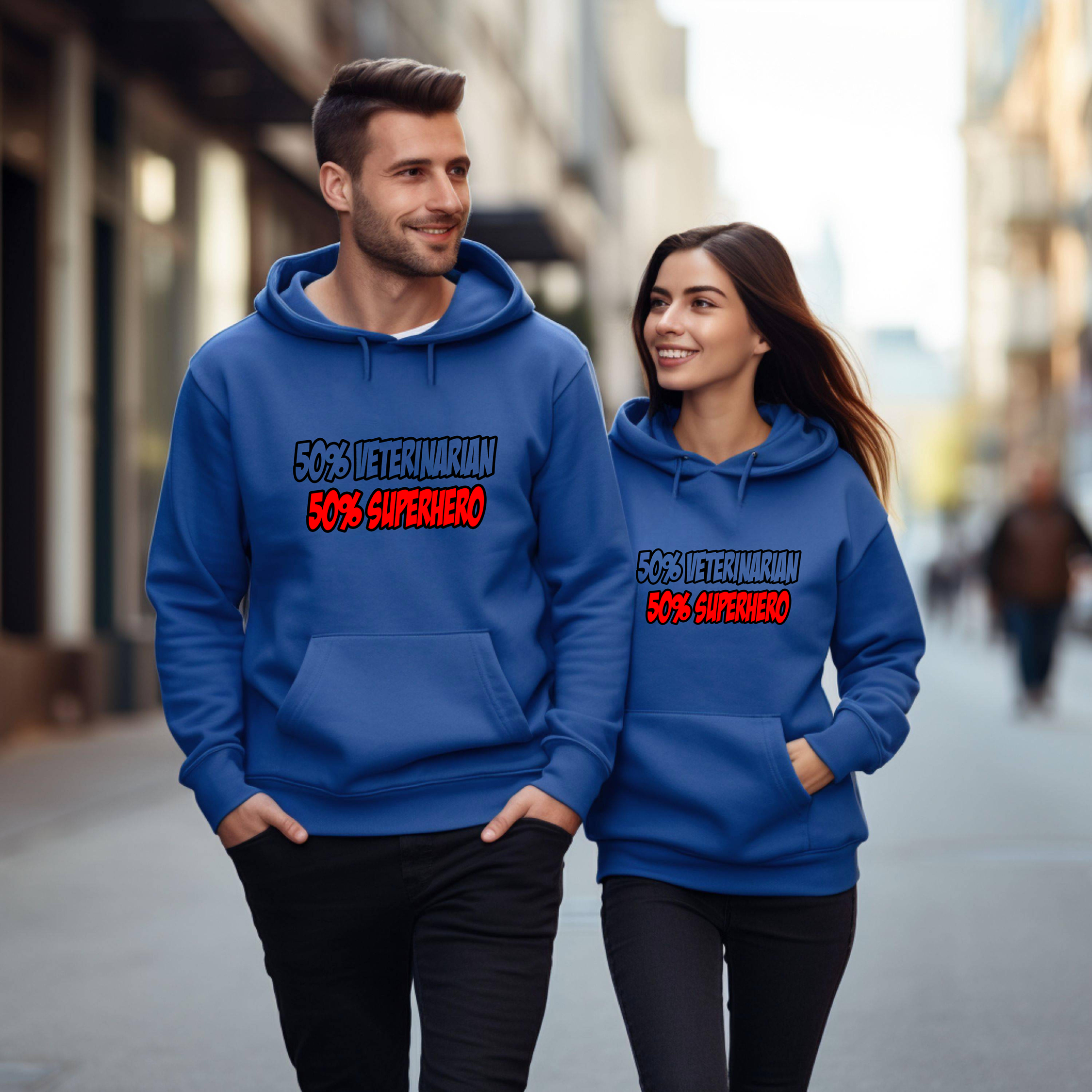 Vet Tech Superhero Shirt Mockup