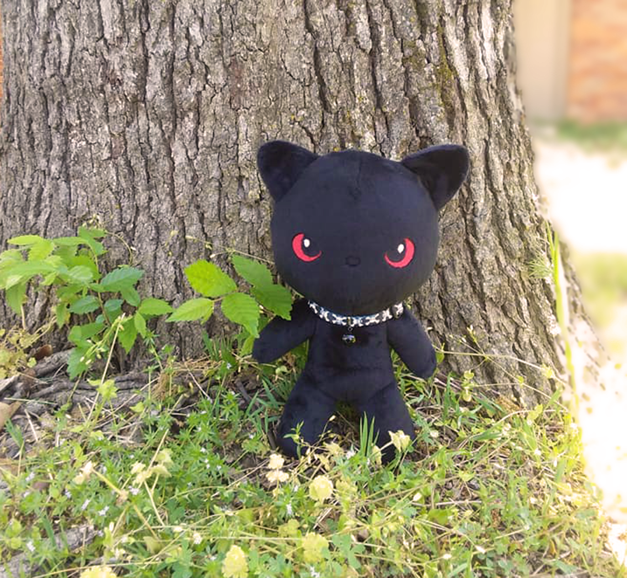 Handmade Standing Kitty Plush