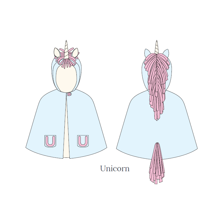 Unicorn cape Picture