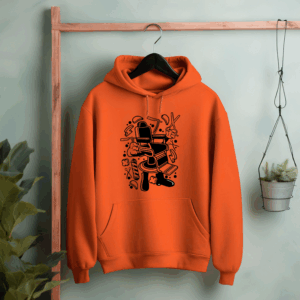 Barber chair shirt mockup