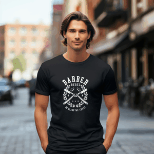 Barber Rebel Shirt Mockup