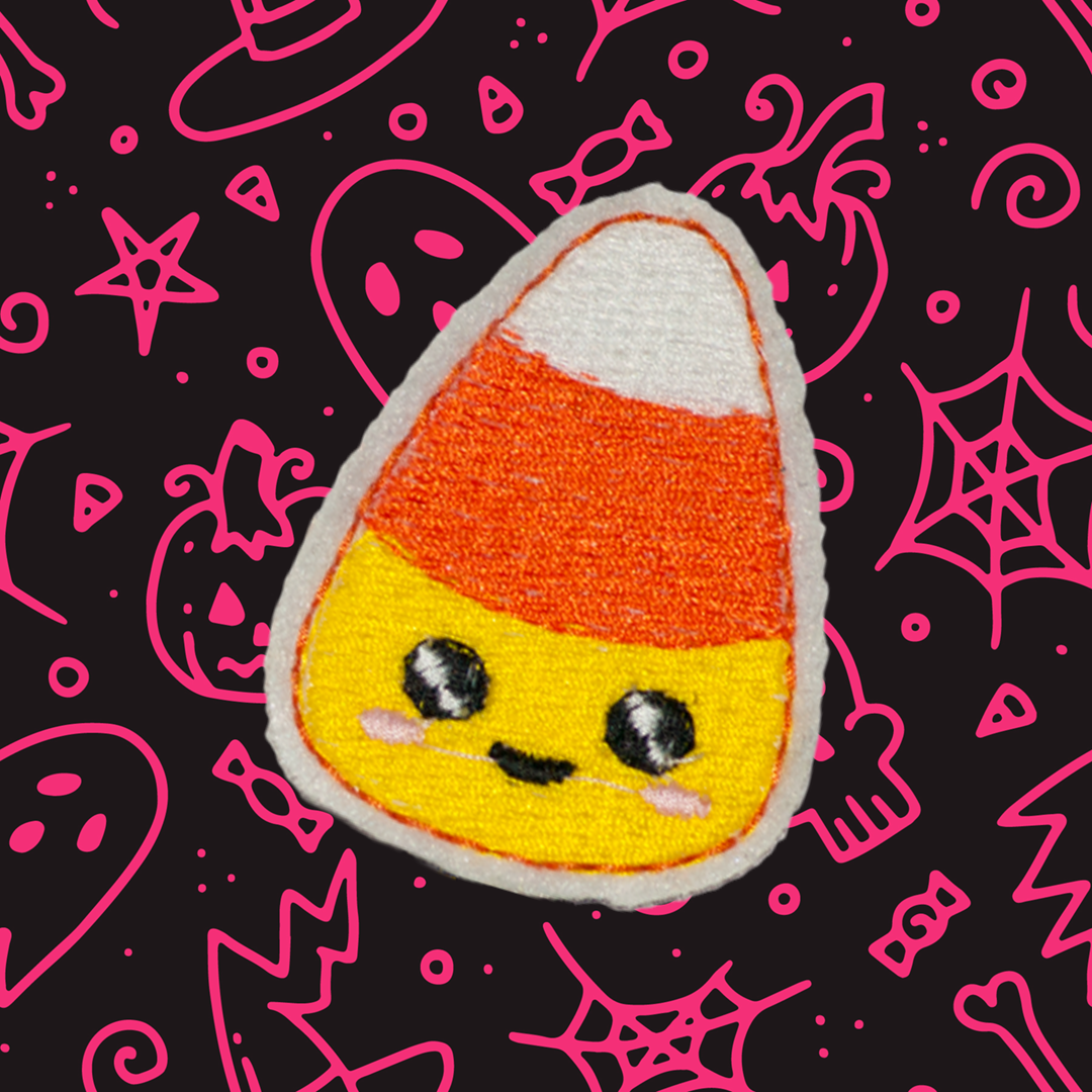Kawaii Candy Corn Feltie