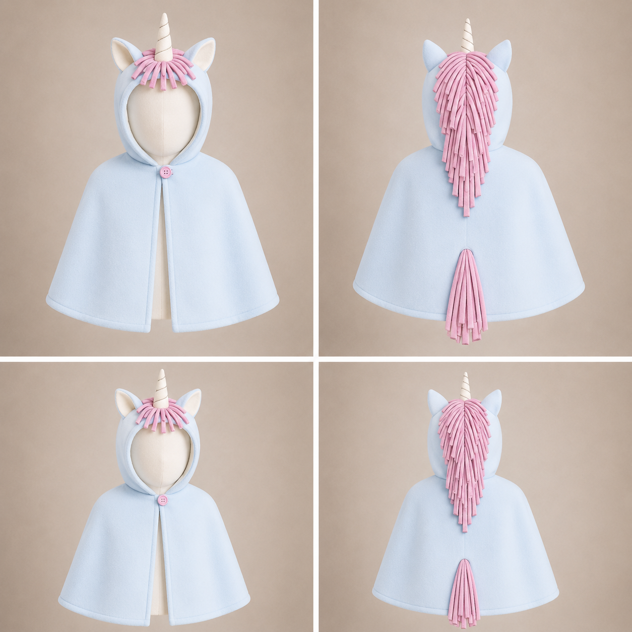 Unicorn Cape ChatGPT Mockup
