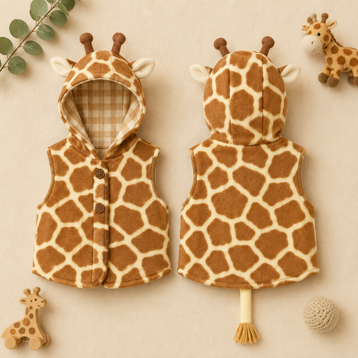 Giraffe Vest ChatGPT Mockup