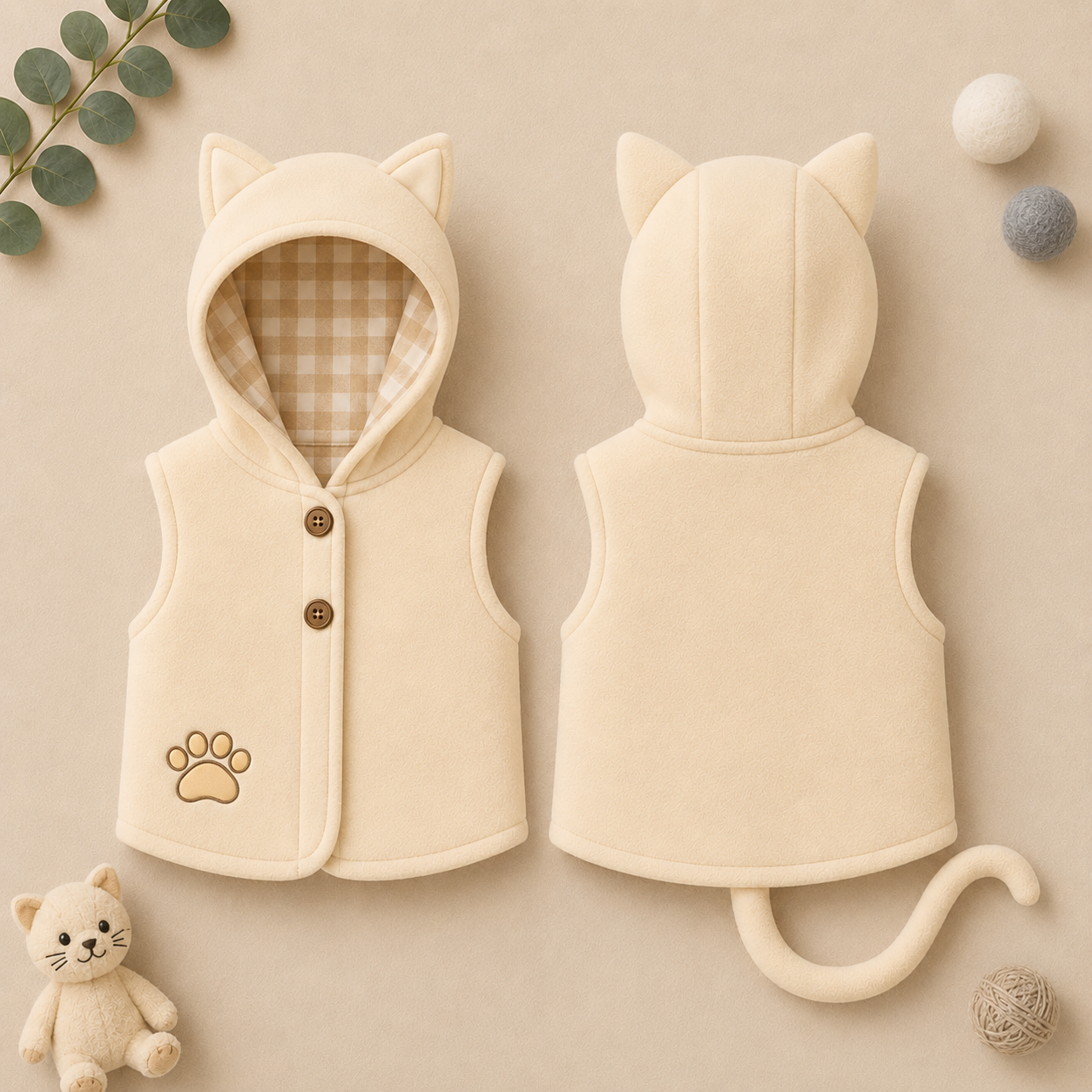 Cat Vest ChatGPT Mockup