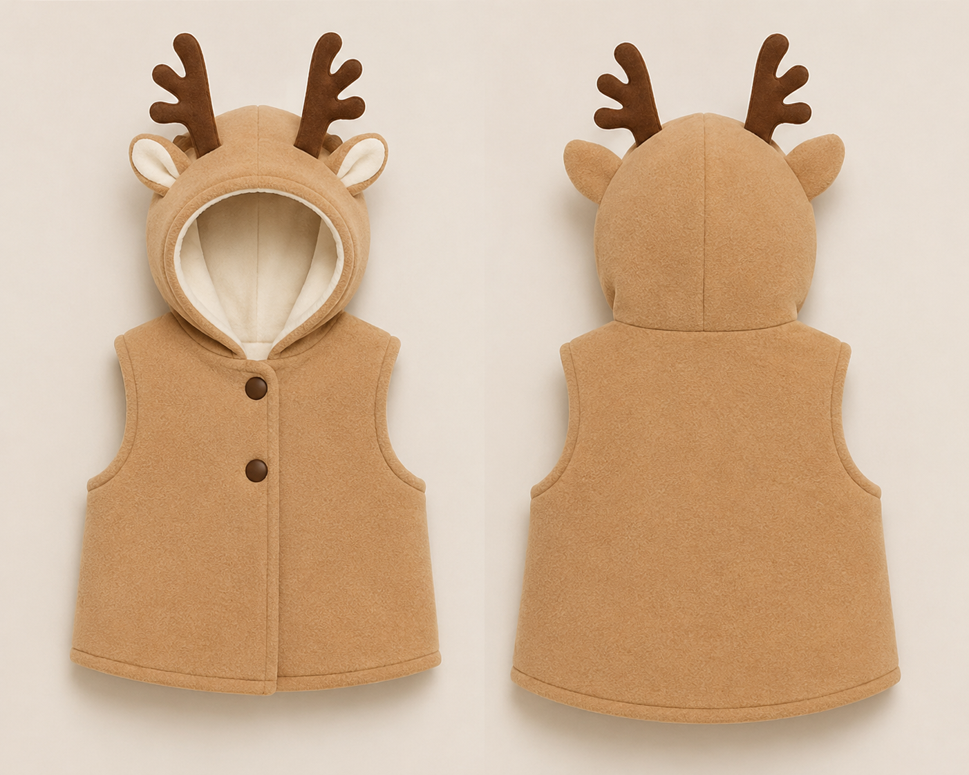 Reindeer Baby Vest