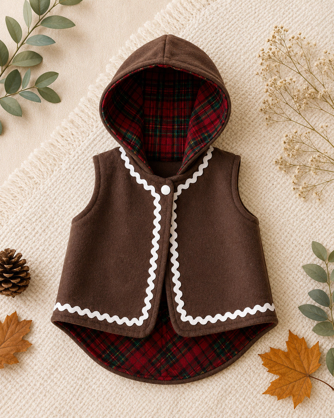 Gingerbread Vest