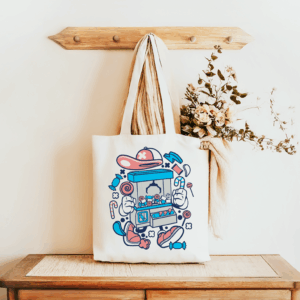 Claw Machine Kid Tote Bag Mockup