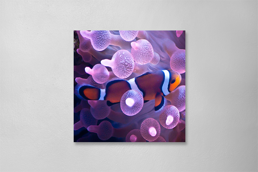 Clownfish Print Mockup