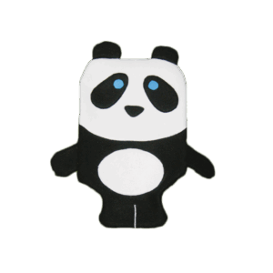 Handmade Panda Hot water bottle cover
